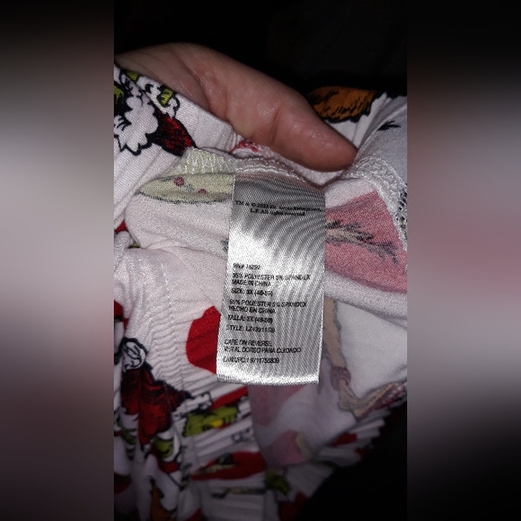 Dr. Seuss How The Grinch Stole Christmas Pajama Pants Adult 3X  Lightweight - Picture 6 of 6